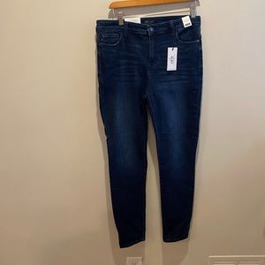 Judy Blue high waist skinny jeans- size 13/31 dark denim NWT